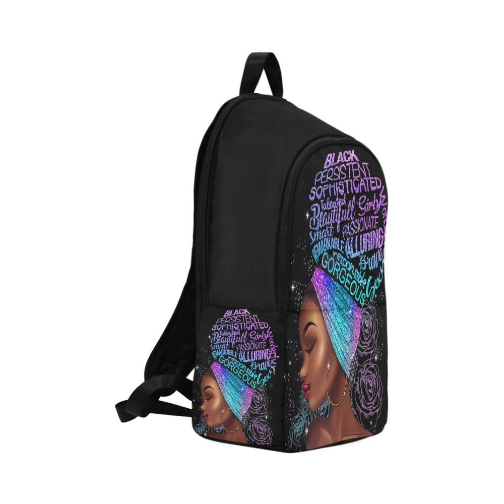 Queen Fabric Backpack