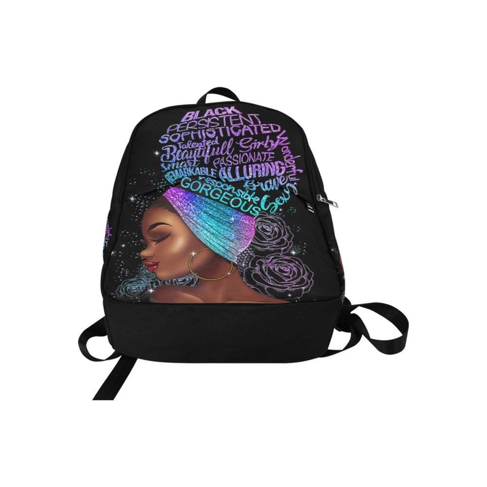 Queen Fabric Backpack