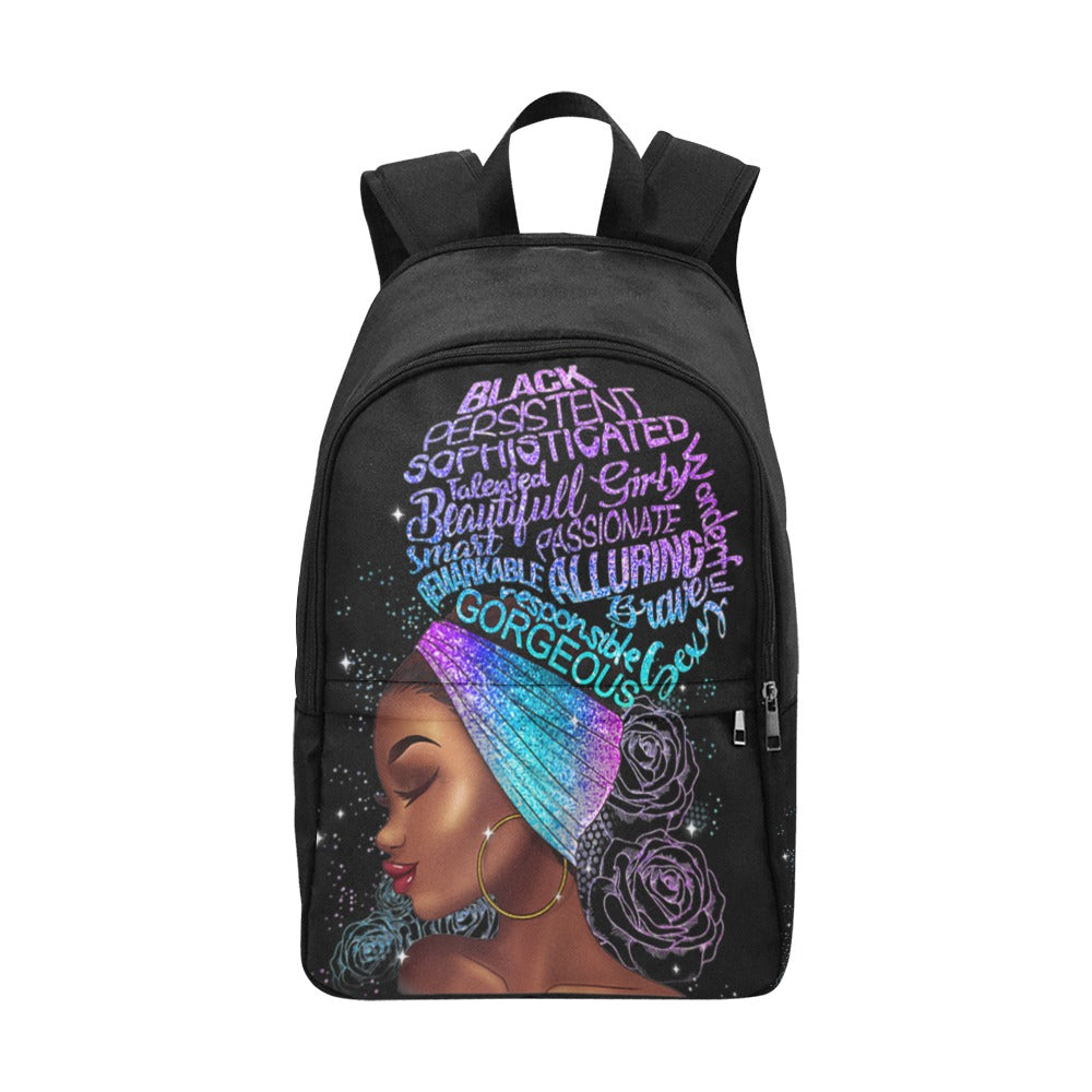 Queen Fabric Backpack
