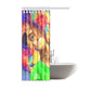 Colorful girl Shower Curtain 48"x72"