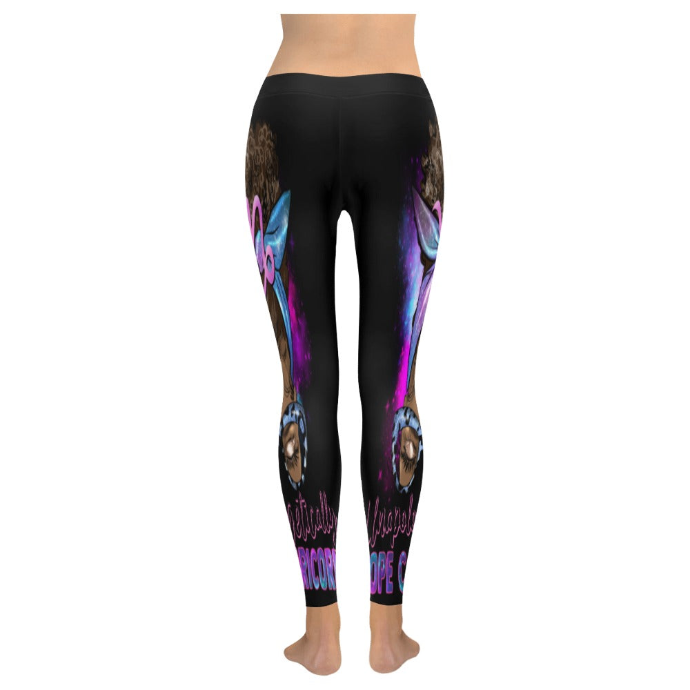 Capricorn Women's Low Rise Leggings (Invisible Stitch)